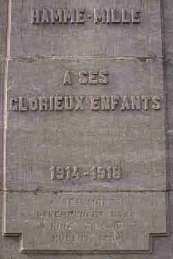 Front - Inscription (09/25/99)